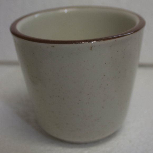 Set of 4 Brown Speckled Restaurant Ware 4 Ounce Rego Coffee Cups - Picture 9 of 11